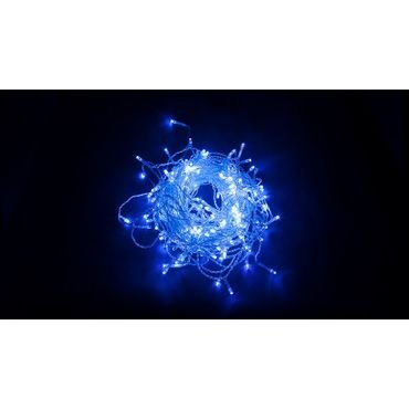 Светодиодная гирлянда Feron CL23 бахрома 5,3м*0,7м + 3м 230V синий c питанием от сети
