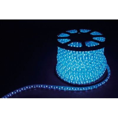 Дюралайт светодиодный Feron LED-F3W 3-х жильный , синий, 2,88Вт/м 72LED/м 50м 220V артикул 26071