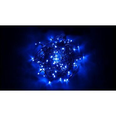 Светодиодная гирлянда Feron CL06 линейная 20м + 1.5м 230V синий c питанием от сети