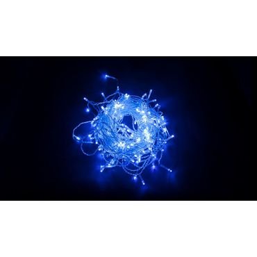 Светодиодная гирлянда Feron CL22 бахрома 4,5м*0,7м + 3м 230V синий c питанием от сети