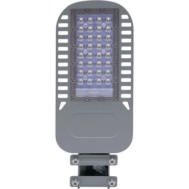 Светодиодный уличный консольный светильник Feron SP3050 30W 5000K 230V, серый 41262