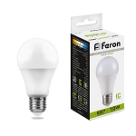 Лампа светодиодная Feron LB-92 Шар E27 10W 4000K