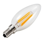 Светодиодная лампа FL-LED Filament C35 6W Dim E14 3000К 220V 600Лм 35*98мм